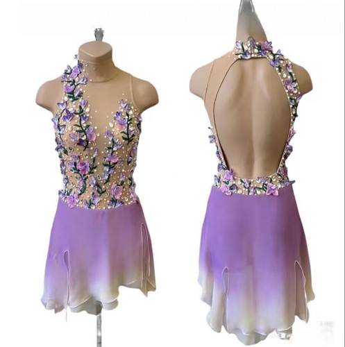 Elegante vestito pattinaggio