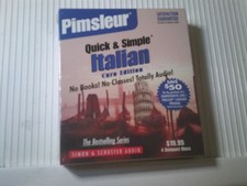 Pimsleur italian euro edition - pimsleur, italian: