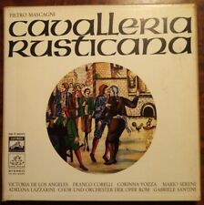 Dischi LP - Pietro Mascagni – Cavalleria Rusticana –Victoria de Los Angeles 1963