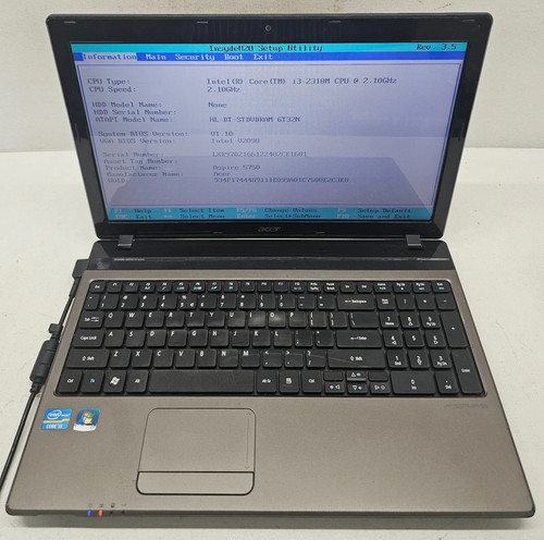 Notebook acer cpu - , 8