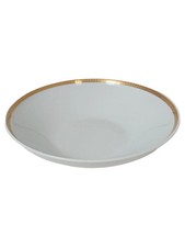 Zuppiera Colditz bianco bordo