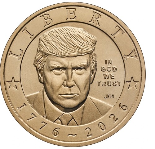 Rotolo monete 2026 donald - 25,