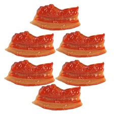 6 Pcs Cibo Finto Realistico Arredamento Del Alimentare Artificiale