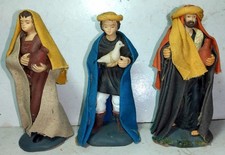 3 PERSONAGGI DA PRESEPE  CON