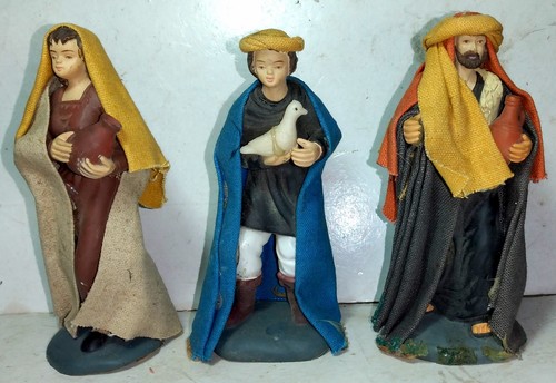 Personaggi presepe con - personaggi,