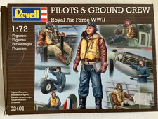 ✅Revell 02401 1:72 Piloti ed Equipaggio di Terra (GX25-4R7/5)