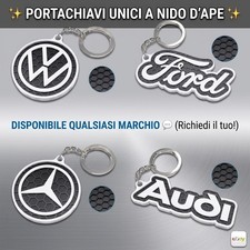 Portachiavi auto a nido d'ape