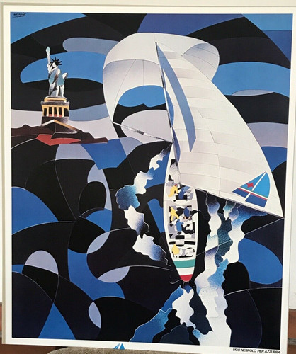 Poster stampa arte ugo nespolo - arte,