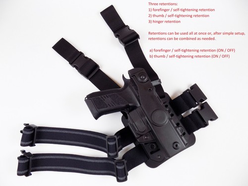 Fondina glock premium alto - fondina,