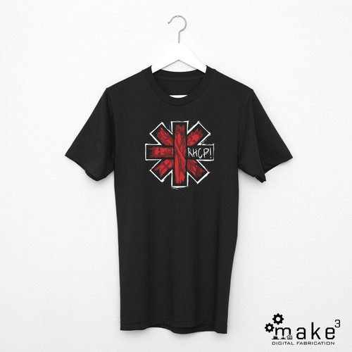 Shirt red hot - hot, chili