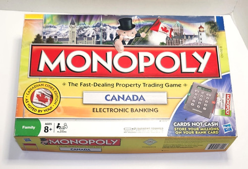 Hasbro monopoly canadian - monopoly,