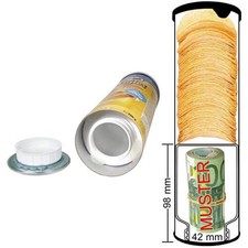 Barattolo patatine scomparto - barattolo,
