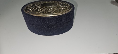 Portagioie vintage tessuto - vintage, blu