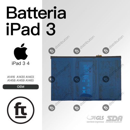 Apple batteria ipad - apple, 3/4