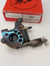 Micky Sharpz Iron Micro Dial macchinetta per tatuaggi usata in ottime condizioni