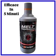 MELT Disgorgante Professionale Sgorgante Acido da Stura Lavandini Tubi Liquido