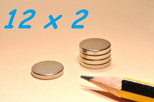 Magneti neodimio 12x2 mm - 7,