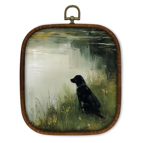 Vintage labrador wall art - vintage,