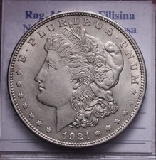 NL* USA 1 DOLLARO ARGENTO SILVER MORGAN 1921 Conservazione TOP 3 super prezzo