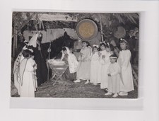 PRESEPIO VIVENTE! Taccoli S. Severino Marche - Macerata - Fotografica FG NV rara