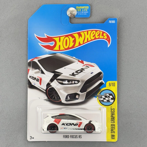 Hot wheels ford focus 2017 - ford, rs