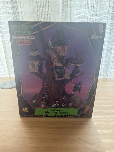 Lemax spooky town - town, witches