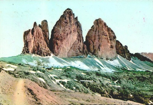 El452 cartolina misurina - cartolina, misurina,tre