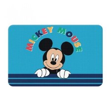 TOVAGLIETTA ALL'AMERICANA DISNEY MICKEY TOPOLINO  PLASTICA MORBIDA ANTISCIVOLO 
