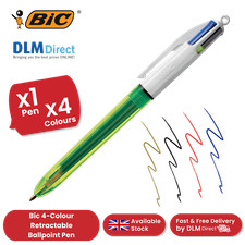 BIC 4 Colours Fluo Ballpoint