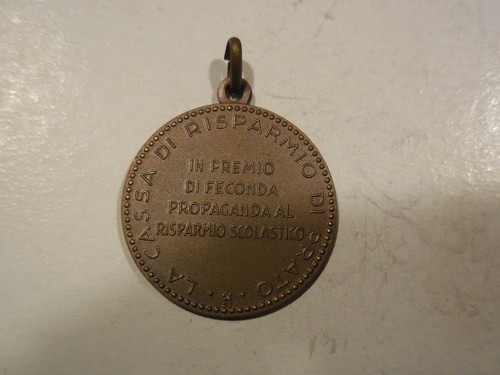 Medaglia banca cassa - medaglia, di