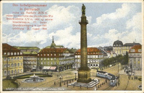 Darmstadt ludwig saeule - saeule,