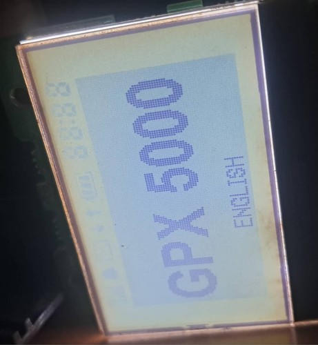 Scheda schermo minelab gpx5000 - schermo,