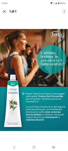 Crema gel consolida - gel, 100ml