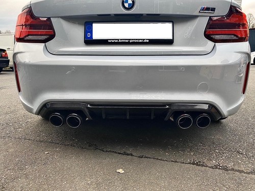 Diffusore carbonio per bmw - diffusore,