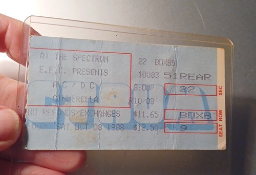 Biglietto concerto e - ac/dc,