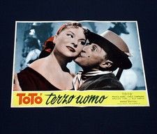 TOTò TERZO UOMO fotobusta poster Franca Marzi Bacio Kiss F12