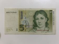 Banconota da 5 Marchi Tedesca