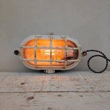 Lampada industrial da parete