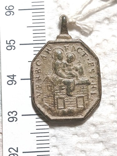 Antica medaglia votiva 1600 - votiva,