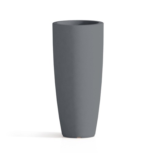 Vaso resina h70 alto moderno - vaso,