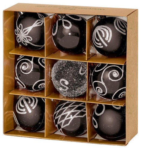 Palline natale 60mm - di,