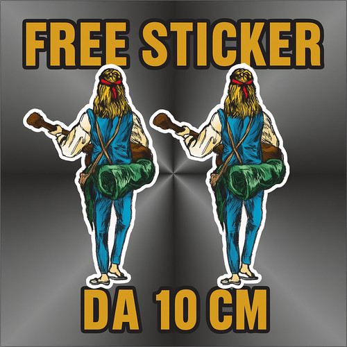 Sticker vagabondo tramp - sticker,