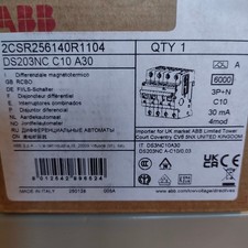 Interruttore magnetotermico differenziale ABB DS203NC C10 A30 - 2CSR256140R1104