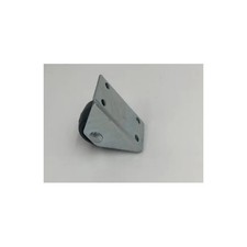 RUOTA D.30X20 NERA PIASTRA