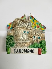 MAGNETE CALAMITA RESINA FRIGO  SOUVENIR FRIDGE MAGNET CAROVIGNO PUGLIA
