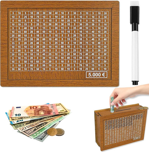 Salvadanaio legno con - legno,