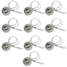 Attacco In Porta Lampada Portalampada GU10 Ceramica A Baionetta Per Faretto Ledu