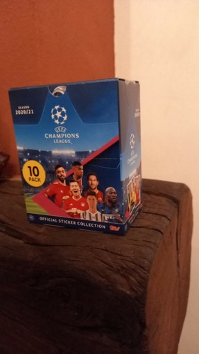 Topps box figurine stickers - box,