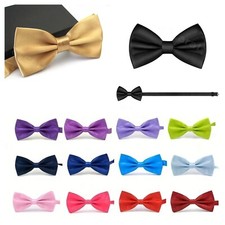 Mens Bow Tie Pre-tied Fashion