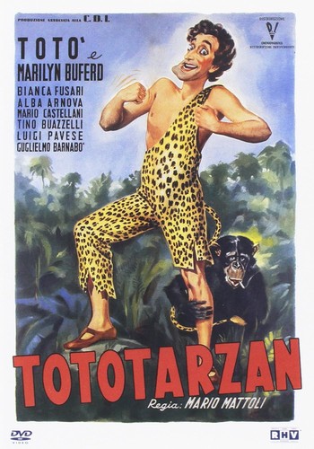 Dvd toto tarzan - dvd, (1951)